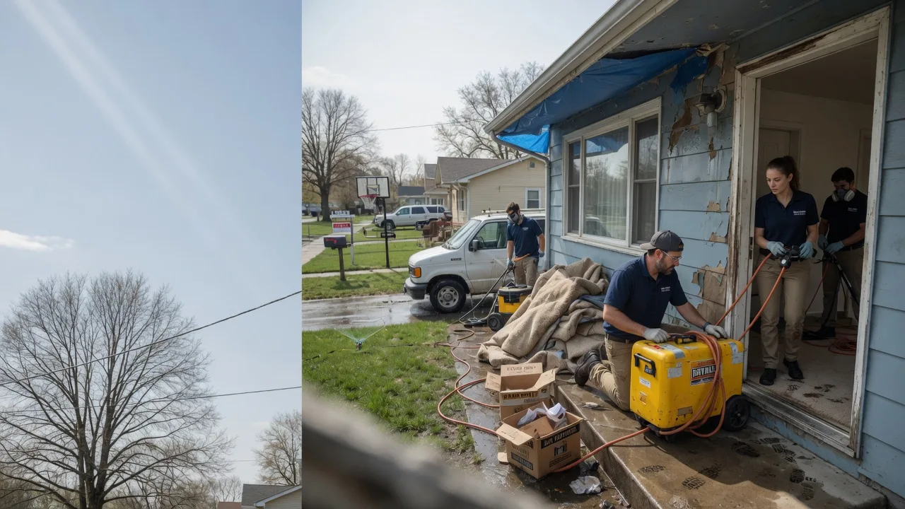 Basement Flood Cleanup in Water Valley, KY near me